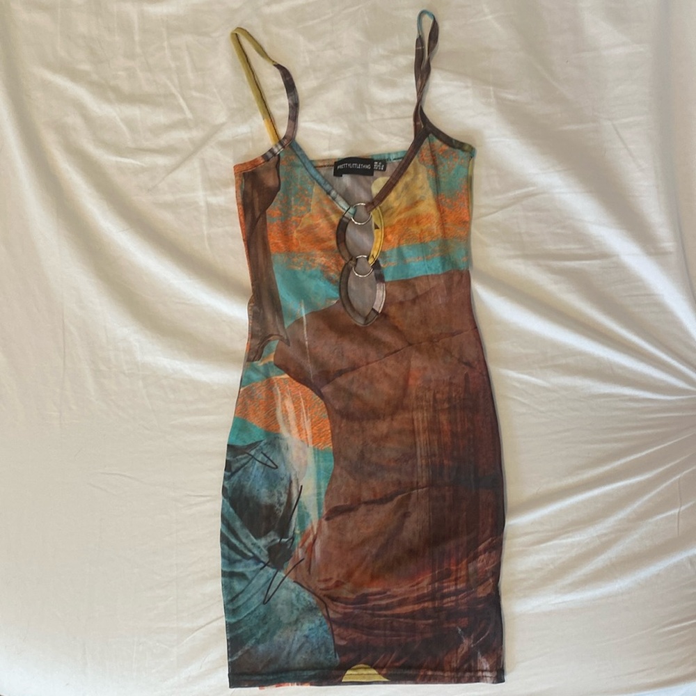 Pretty little thing mesh dress